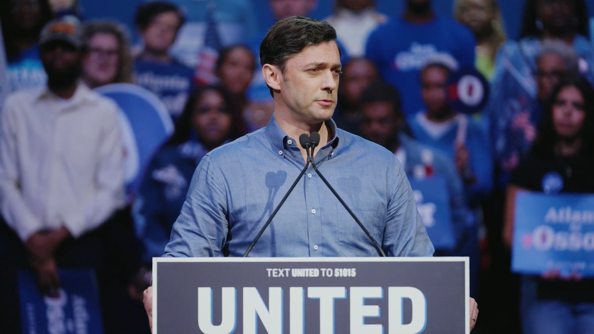 Ossoff: American politics is coin-operated. Money goes in, favors come out, and that's why spectacular wealth buys an ever-greater share of power over our national affairs, while the mere citizen is treated with contempt. Citizens United was the most destructive court decision in modern American history. It's unleashed a flood of secret money, corporate money, billionaire money on both sides.