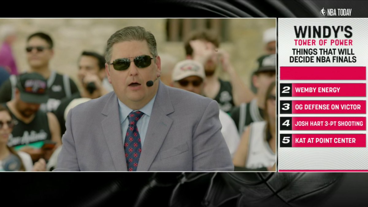 .Brian Windhorst lists the top 5 factors that will decide who wins the NBA Finals 👀