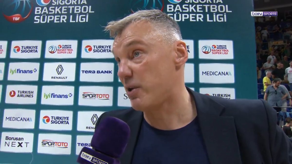 🗣️ Fenerbahçe Beko Başantrenörü Sarunas Jasikevicius'un Anadolu Efes galibiyetinin ardından yaptığı açıklamalar. | #TSBSL