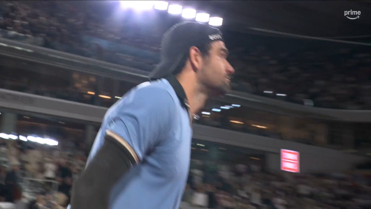 ❌ C'est terminé pour Matteo Berrettini qui est contraint d'abandonner face à Matteo Arnaldi à cause d'une blessure. #RolandGarros