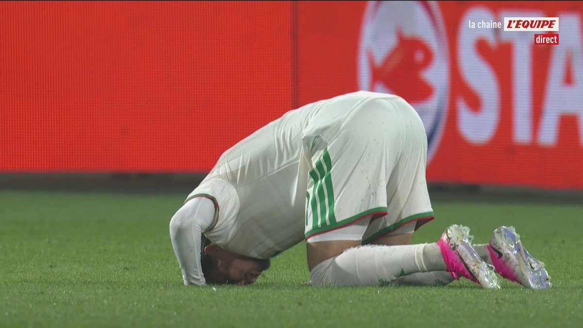 🇳🇱 - 🇩🇿 À Rotterdam, l'Algérie s'impose 1-0 face aux Pays-Bas grâce à un superbe but d'Anis Hadj Moussa ! #lequipeFOOT