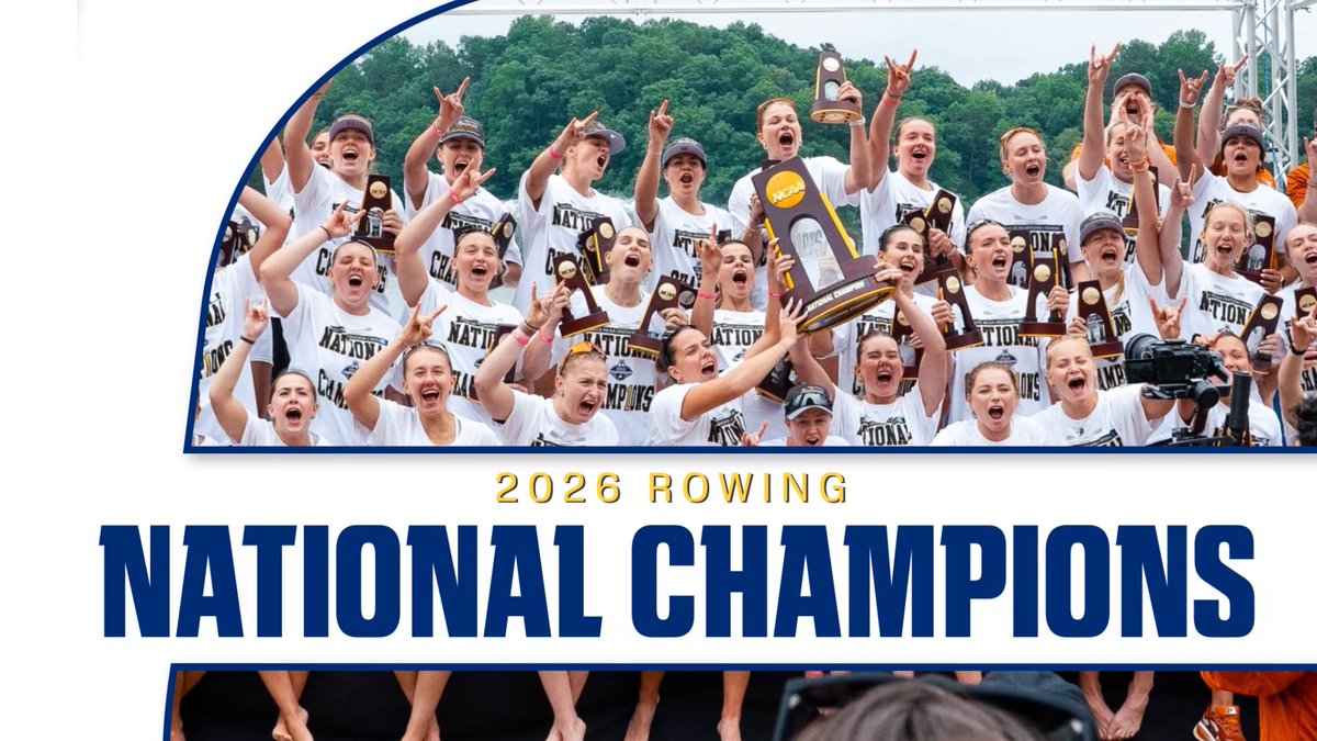 HORNS UP 🤘🚣 Congrats, Texas Rowing on becoming national champions 🏆
