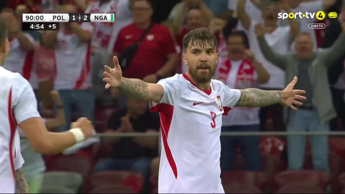 Wiśniewski empata para a Polónia do meio da rua 😱 #sporttvportugal #FUTEBOLnaSPORTTV #JogodePreparação #Polónia #Nigéria