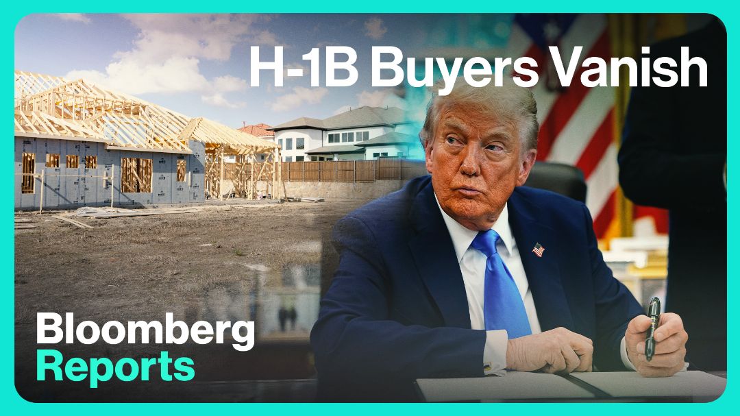 Towns north of Dallas saw some of the fastest growth in the US thanks to corporate relocations and H-1B visa workers. Now the housing market is seeing cooling demand due in part to higher visa costs and AI disruption