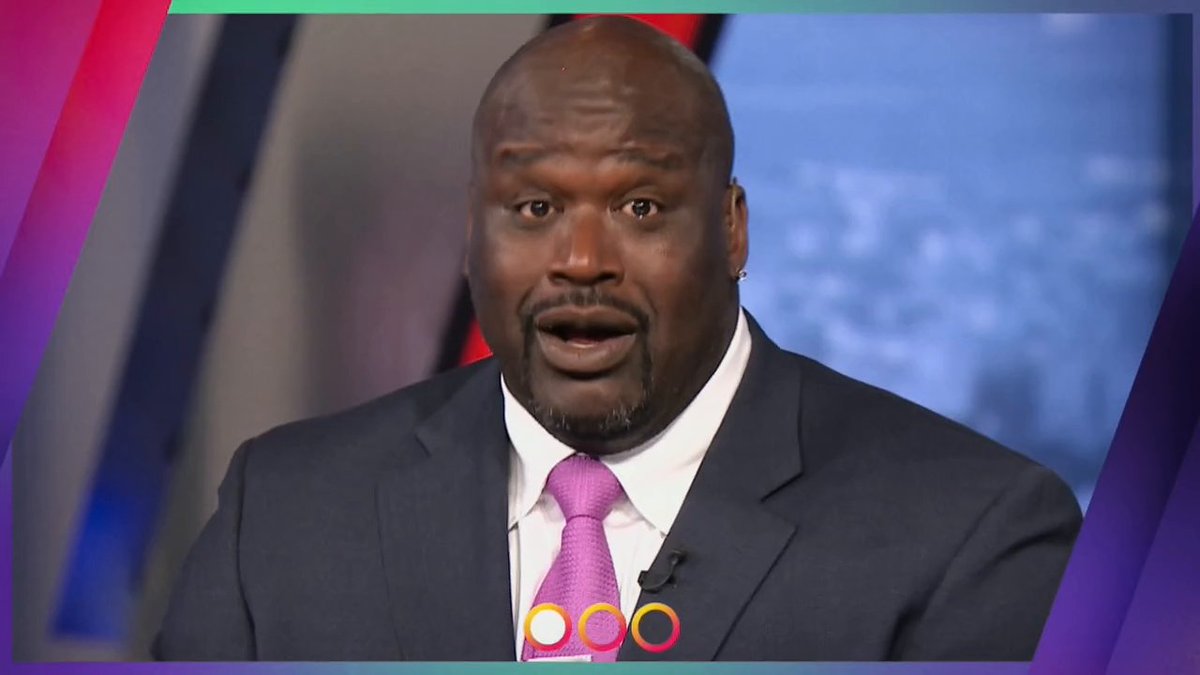 .SHAQ with an NBA Playoffs version of Shaqtin' a Fool 🤣