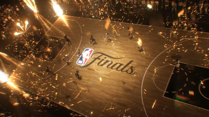 A cinematic opening at the start of each NBA Finals game? We are so back. Knicks-Spurs NOW on ABC and the ESPN App ๐