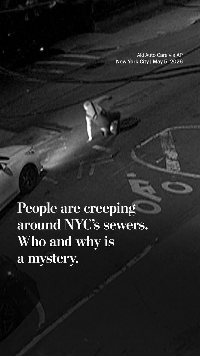 What is going on in the sewers of New York City? It's a question locals and officials are trying to answer as people have been seen popping in and out of the ground. “Seven grown adults going down there? Got to be something, man,” a local said.