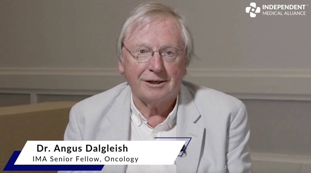 Today, IMA Senior Fellow, Oncology Dr. Angus Dalgleish testified at Senator Ron Johnson's hearing, 'Plausible Mechanisms of COVID-19 Injections Causing Cancer and Attacks on Scientific Publications. Last week, Dr. Dalgleish joined us to discuss his concerns about the exponential rise in cancer cases and issued a call to action for clinicians and researchers working with cancer patients to speak up and share their observations before this trend worsens. Watch now.