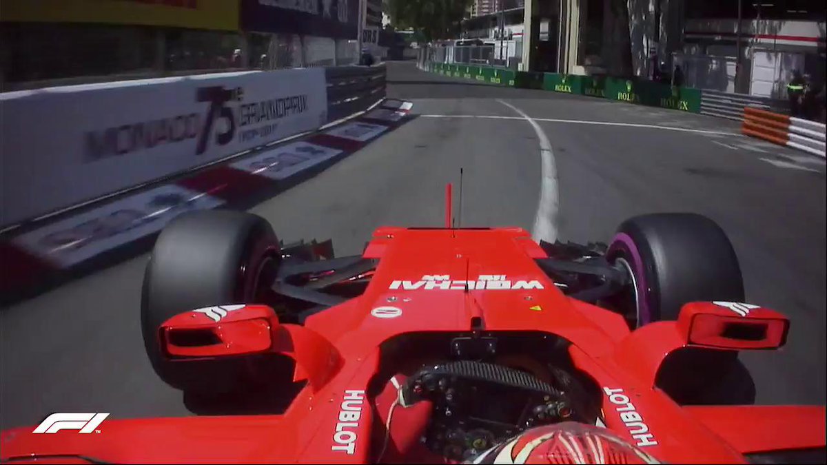 "Monako sokaklarında yarışmak, evinizde bisiklet sürmeye benzer" 2017 🇲🇨#MonacoGP 37 yaşında da olsam hâlâ hızlıyım diyen Buz adam, Monte Carlo'da Pole'ü elde ediyor. (Ferrari SF70H’ın onboard görüntüsü muazzam gerçekten de.)
