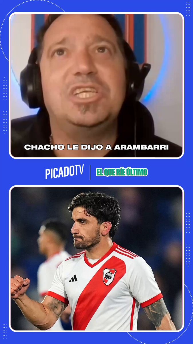 😮🔥 @CLMERLO Y LO QUE COUDET LE DIJO A ARAMBARRI No te pierdas “El Que Ríe Último” en el canal de YouTube de Picado TV
