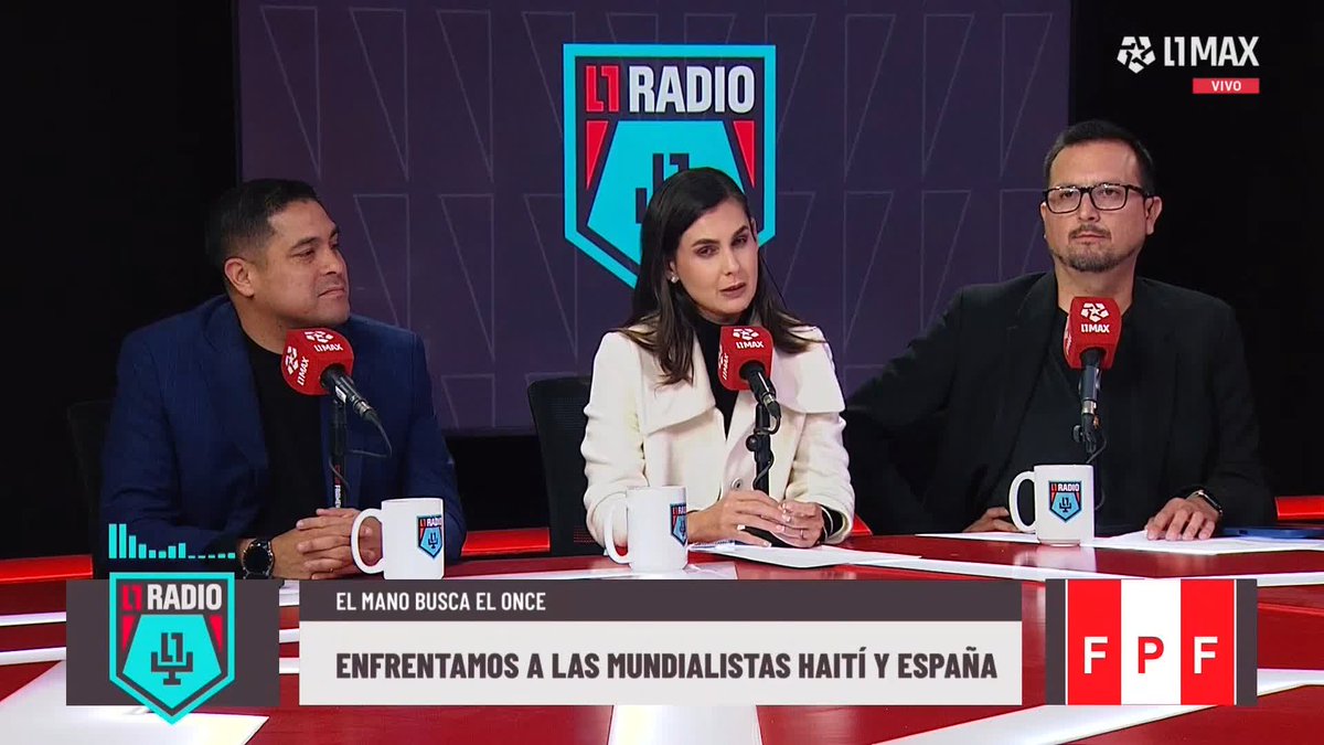 🎙️Talía Azcárate: "España es top 3 para ganar el Mundial. Yo no hubiese cerrado un amistoso con España porque te puedes comer una goleada". #L1Radio #LaBicolor 📺 Conoce cómo ver L1MAX en vivo 👉