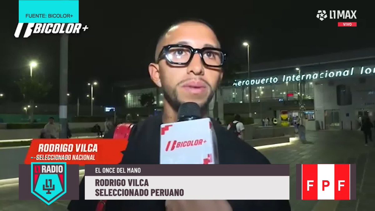 🎙️Rodrigo Vilca: "NO ME SORPRENDIÓ EL LLAMADO PORQUE ERA CUESTIÓN DE TIEMPO. CUANDO UNO HACE LAS COSAS BIEN LO TOMAN EN CUENTA". #L1Radio #LaBicolor 📺 Conoce cómo ver L1MAX en vivo 👉