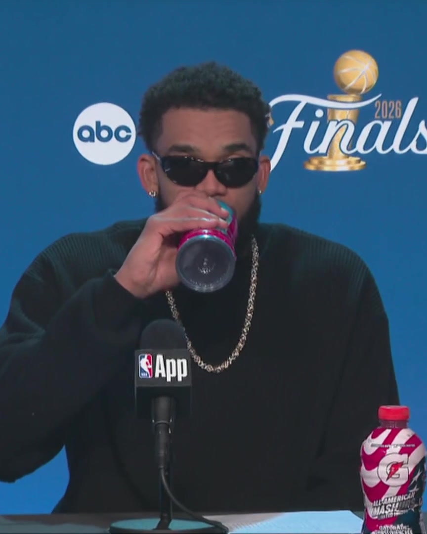"This team has unity, it has camaraderie." Karl-Anthony Towns talks about how the Knicks' chemistry has grown over time: