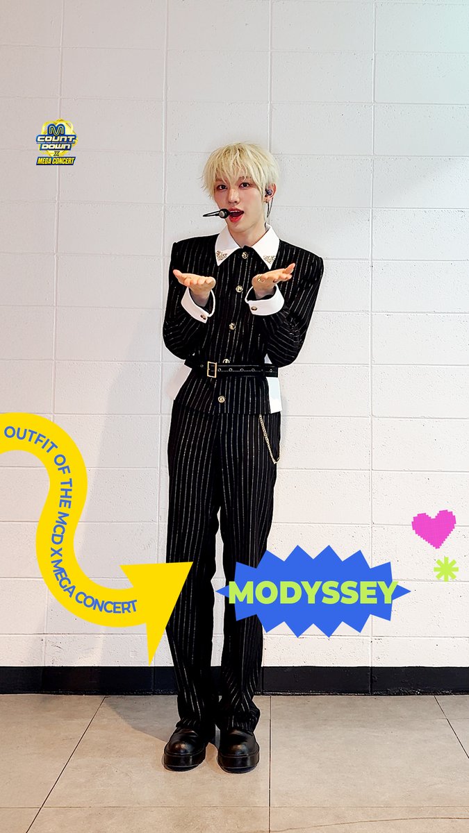 𝟐𝟔𝟎𝟔𝟎𝟒 𝑶𝒖𝒕𝒇𝒊𝒕 𝑶𝒇 𝑻𝒉𝒆 𝑴𝑪𝑫 𝑿 𝑴𝑬𝑮𝑨 𝑪𝑶𝑵𝑪𝑬𝑹𝑻 : 𝑶𝑶𝑻𝑴 with #MODYSSEY 잠시 후 저녁 6시! 엠카운트다운 X 메가콘서트 본방사수 잊지마세요 🫶 #MCOUNTDOWN_X_MEGACONCERT #엠카운트다운X메가콘서트 #OOTM