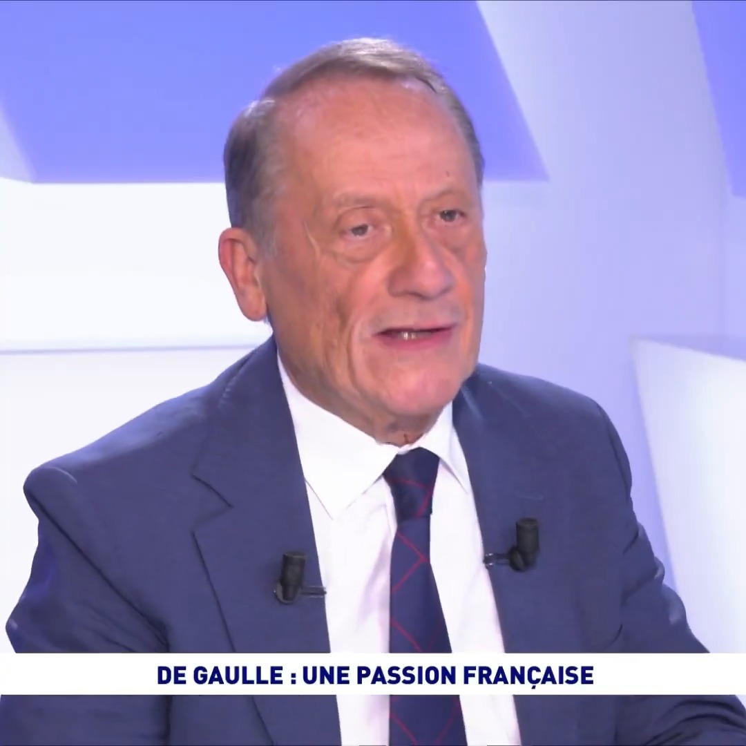 "Il n'y a rien de commun entre l'extrême droite et De Gaulle. Ses valeurs c'était l'universalité, pas la xénophobie(…) Le #RN n'est pas une invention de l'IA, Jean-Marie Le Pen a fait partie de ceux qui ont essayé de faire tuer le général De Gaulle." Jean-Luc Barré #cdanslair
