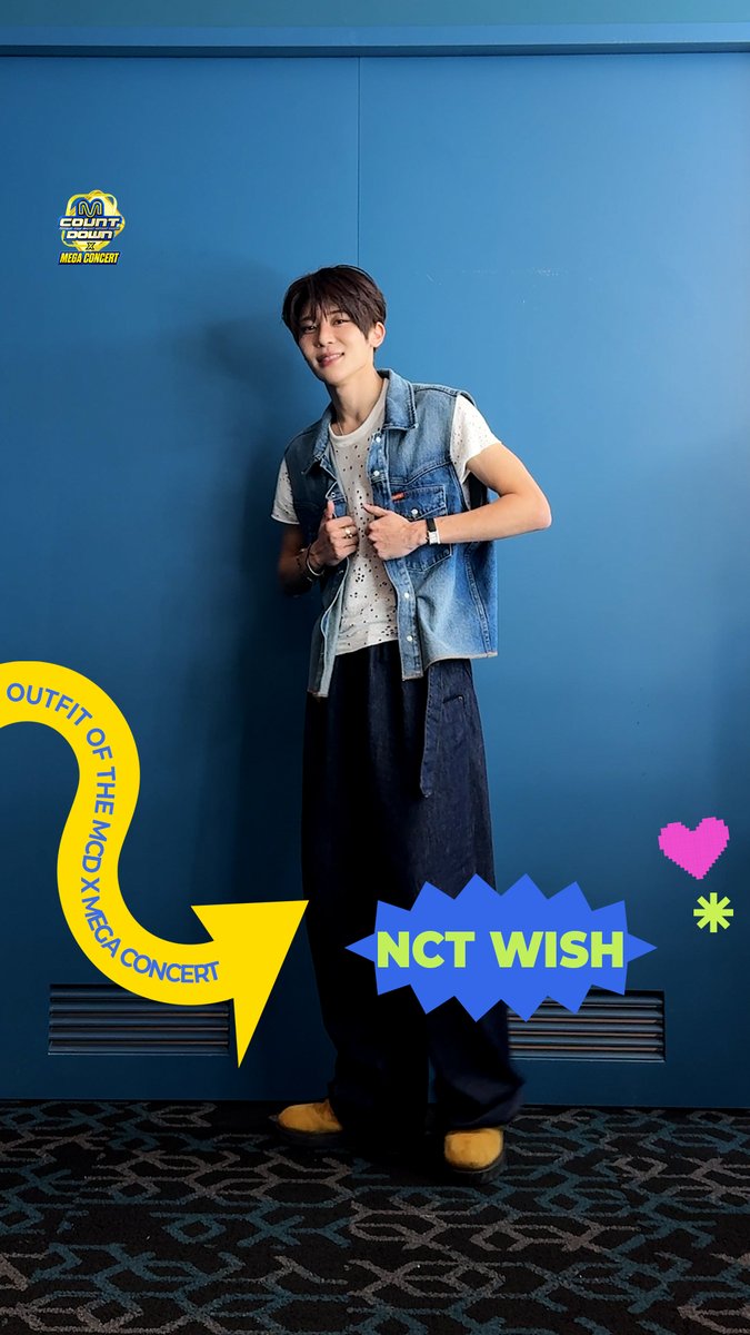𝟐𝟔𝟎𝟔𝟎𝟒 𝑶𝒖𝒕𝒇𝒊𝒕 𝑶𝒇 𝑻𝒉𝒆 𝑴𝑪𝑫 𝑿 𝑴𝑬𝑮𝑨 𝑪𝑶𝑵𝑪𝑬𝑹𝑻 : 𝑶𝑶𝑻𝑴 with #NCTWISH 잠시 후 저녁 6시! 엠카운트다운 X 메가콘서트 본방사수 잊지마세요 🫶 #MCOUNTDOWN_X_MEGACONCERT #엠카운트다운X메가콘서트 #OOTM