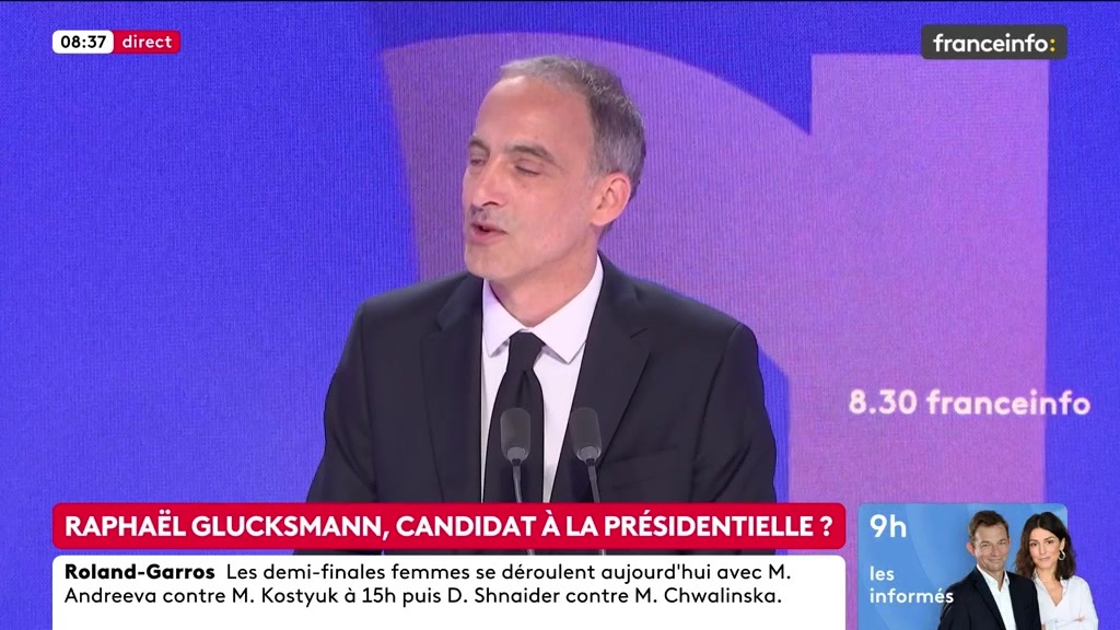 🔴 R. Glucksmann candidat en 2027 ? ➡️ "Je ne veux pas être une candidature de plus, je veux réunir mon camp [...] Je veux dire que nous allons gagner cette élection [...] Nous allons montrer que nous sommes plus patriotes que l’extrême droite", dit Raphaël Glucksmann