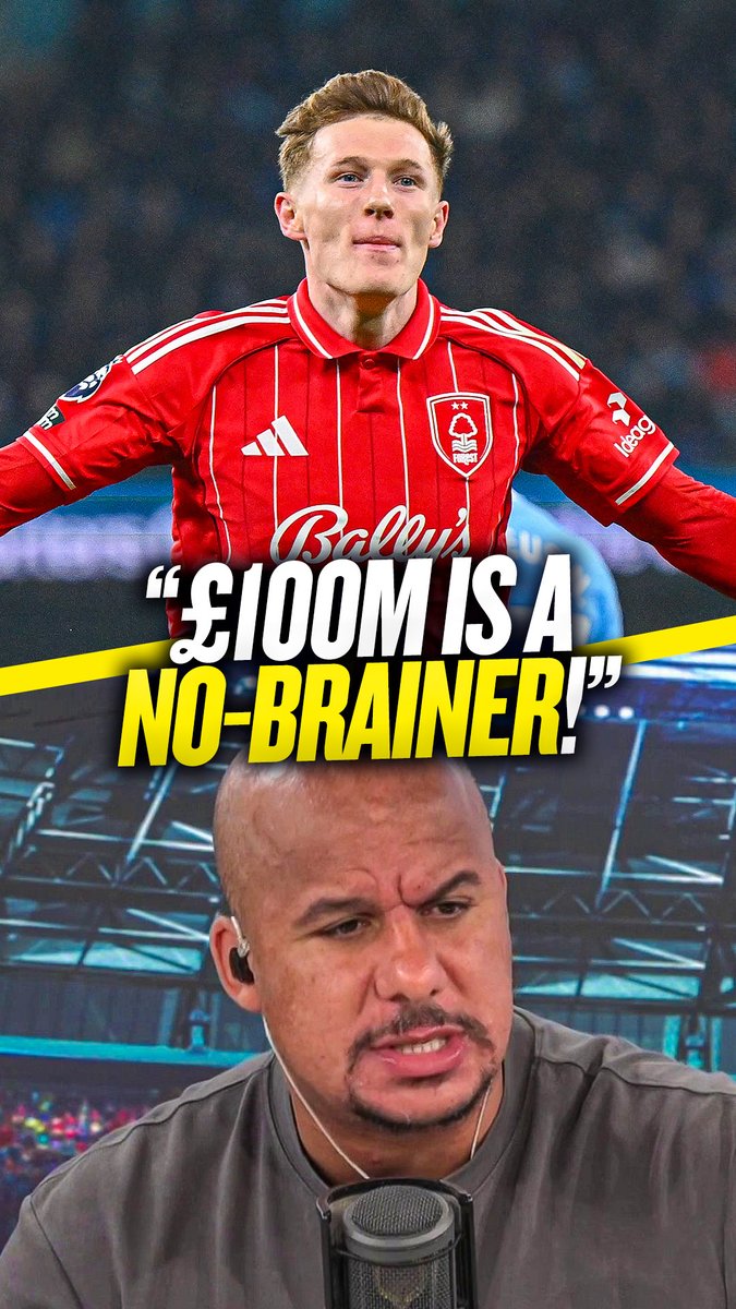 ✅ "He can do everything!" 💰 "£100m... I think that's a fair price!" Gabby Agbonlahor explains why #NFFC's Elliott Anderson is worth at least £100m, amid #MCFC bidding for the midfielder! 🔥