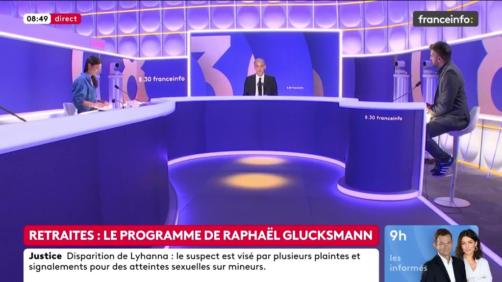 🔴 Retraites : quel programme ? ➡️"Nous ne reviendrons pas à la retraite à 60 ans, c’est un mythe, un mensonge. Ce qu’il nous faut porter, c’est l’abrogation de la réforme Borne-Macron et, à la place, une réforme juste qui ne fait pas de l’âge l'obsession", dit Raphaël Glucksmann