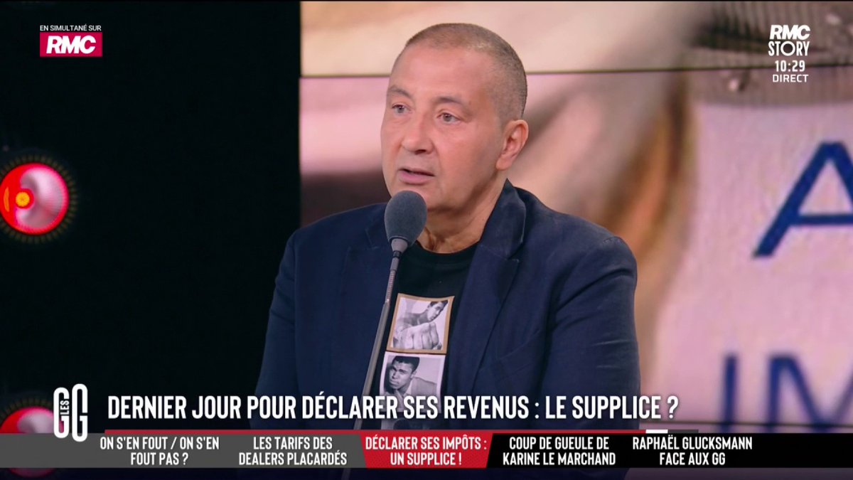 💸 Le supplice des impôts 🗣️ Mourad Boudjellal va partir pour arrêter de payer : "Encore 3 et je me casse ! C'est confiscatoire, omniprésent... On a le prix d'un trois étoiles avec la prestation d'un routier. Pour moi, c'est de la prostitution." #GGRMC