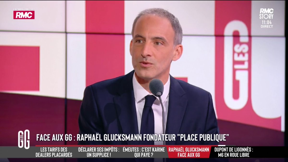🔴 Émeutes : qui va payer ? 🗣️ Raphael Glucksmann veut plus de fermeté : "On n’en peut plus de ne plus pouvoir faire la fête. Il faut que les casseurs paient ! Il faut une réponse ultra-ferme sur la sécurité. Nous avons une réponse crédible, contrairement à la droite." #GGRMC