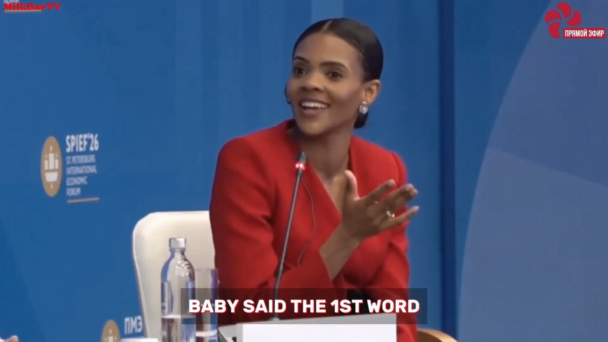 EXCLUSIVE: Watch Candace Owens' full appearance at Putin's St. Petersburg Economic Forum. Owens spent her panel time promoting her anti-feminist book from last year (which nobody read), congratulating herself on being both a mother and an "empire" builder, announcing plans to have more children with George Farmer, and repeatedly praising Russia throughout. *This video has been translated using AI-generated captions. Any Russian speakers are welcome to correct any mistranslations in the comments.