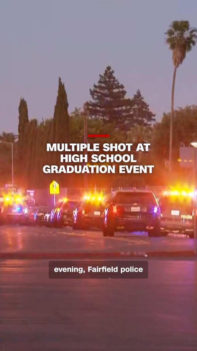 A fatal shooting broke out in a parking lot outside of Fairfield High School during a high school graduation event, according to police.