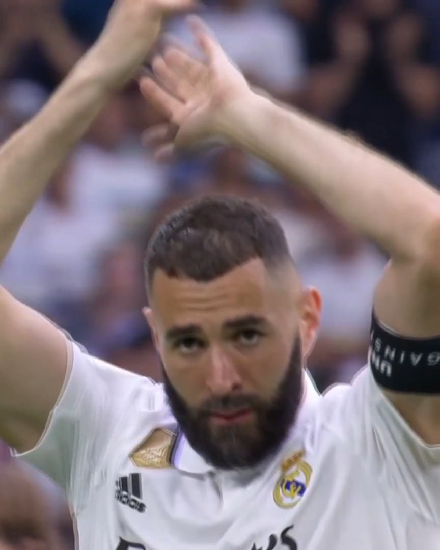 𝗞𝗕𝟵. ✨ TalDíaComoHoy en 2023 Karim Benzema jugó su último partido como jugador del Real Madrid C.F.. LALIGAHistory