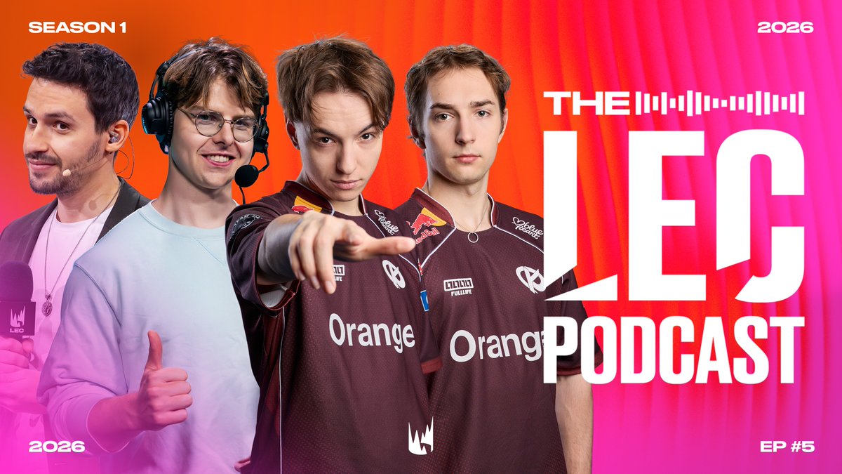 A new #LEC Podcast episode is OUT NOW! 🎙️ Jackspektra and Andrei Pascu are joined by KC Busio 🐶 and KC Caliste, to talk about Spring Playoffs and the LEC’s chances at MSI! 📺