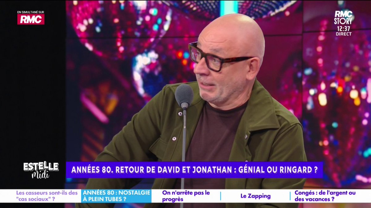 🎶 Années 80 : retour de David et Jonathan 🎙️ frédéric hermel🇫🇷 : "Dans cette époque de gens fragiles, choqués pour n'importe quoi, les années 80 sont le souvenir d'une période de libertés ! Aujourd'hui, le moindre chanteur pense qu'on a besoin de son avis politique !"