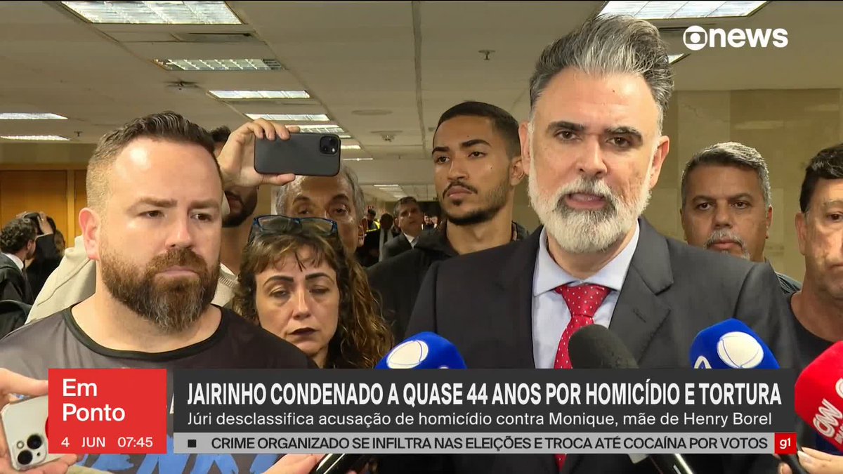 Caso Henry Borel: ‘Aberração jurídica’, diz advogado assistente de acusação sobre perdão judicial a Monique Medeiros. Defesa de Jairo diz que irá buscar anulação do júri. ➡️ Assista à #GloboNews: #GloboNewsEmPonto