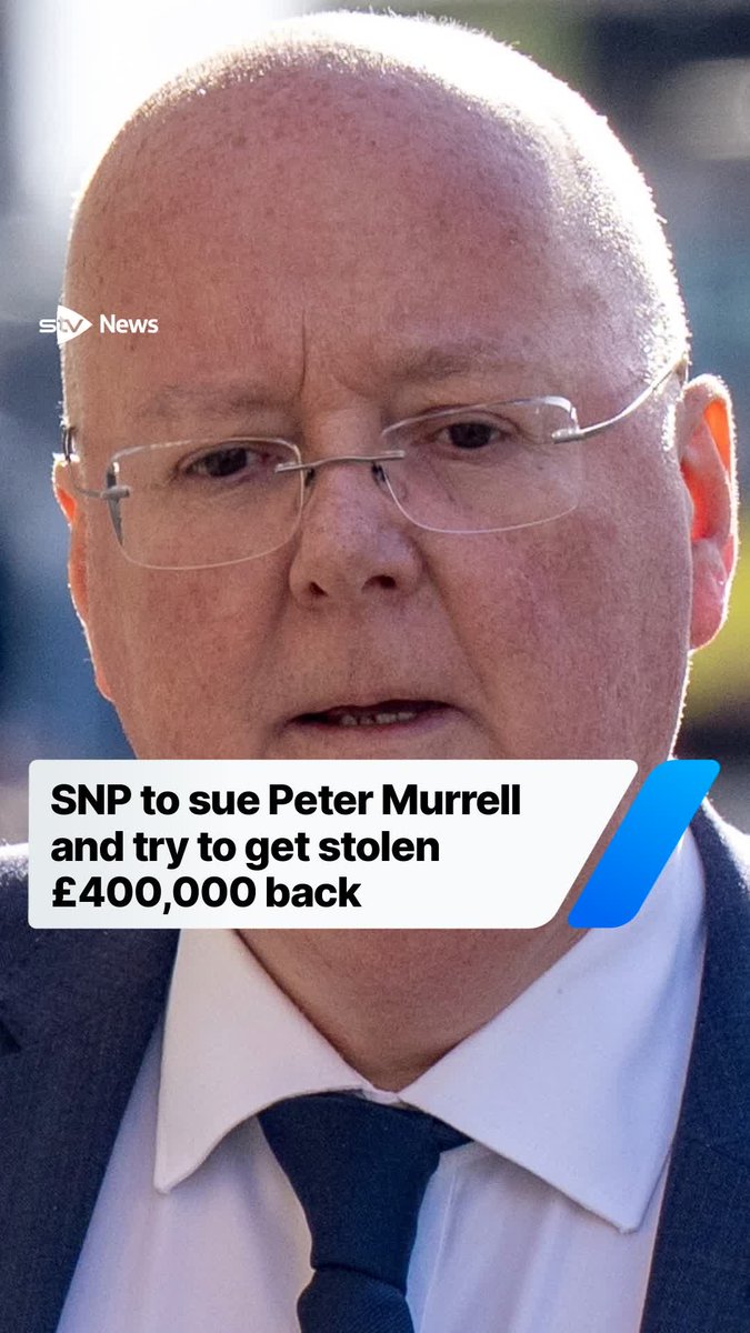 The SNP will sue Peter Murrell and try to get the £400,000 he stole from the party back through the courts.