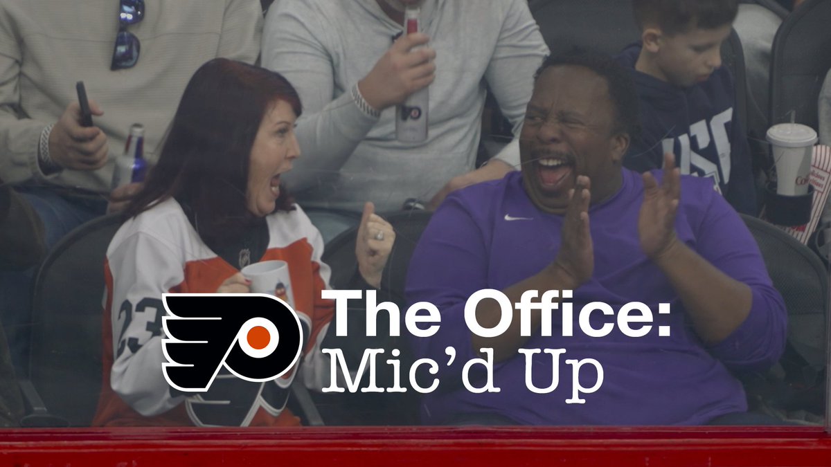 Meredith and Stanley mic’d up on the glass? Might be better than Pretzel Day. #NBC100 | The Office on Peacock