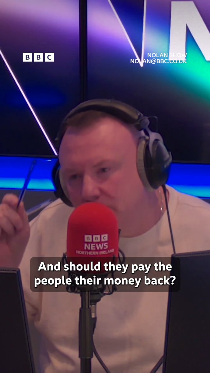 DUP leader Gavin Robinson tells his members to no longer use 'free' electric vehicle charging points at Stormont and Belfast City Hall following questions from the Nolan Show