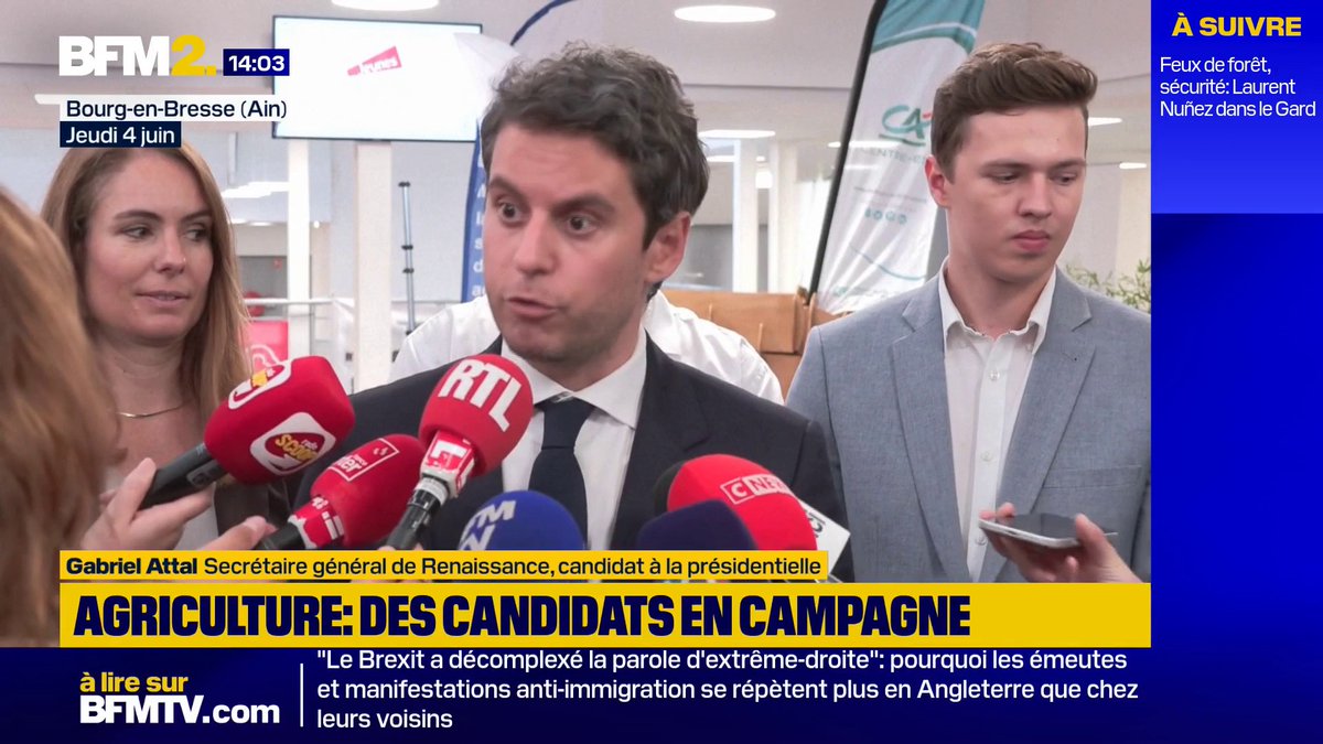 "C’est extraordinairement choquant": Gabriel Attal réagit à la série de signalements et de plaintes pour viol du suspect dans l'affaire Lyhanna #BFM2