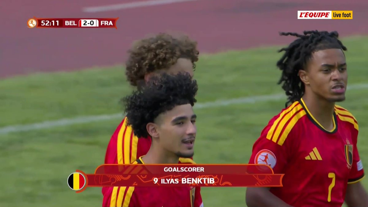 TERRIBLE lโerreur de Yoann Becker ๐ซ๐ทโฆ MAIS ALORS LA FINITION dโIlyas Benktib ๐ง๐ช๐ฅต๐ฟ Une touche, pas plus. ๐คโ Les Bleuets sont menรฉs par la Belgique dans cette 1/2 dโEuro U17. ๐ฅ L'รquipe