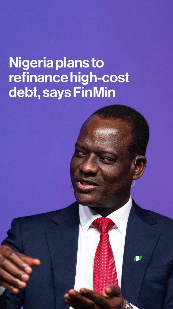 Nigeria plans to refinance high-cost debt and raise funds to help plug its budget deficit, Finance Minister Taiwo Oyedele tells Jennifer Zabasajja