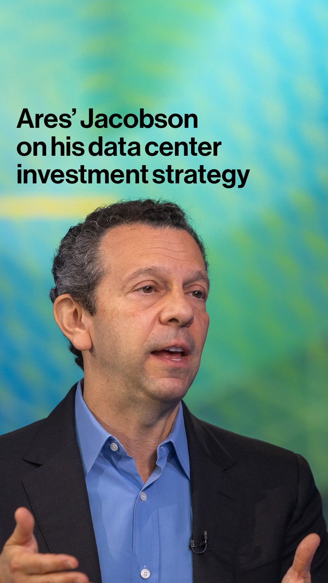 Ares Management Co-President Blair Jacobson explains what he looks for when investing in data centers