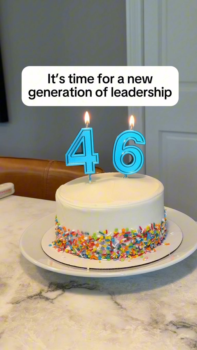 The average U.S. Senator is about 64 years old. I may be another year older today, but I’m running to bring a new generation of leadership to the Senate and change the way Washington works.
