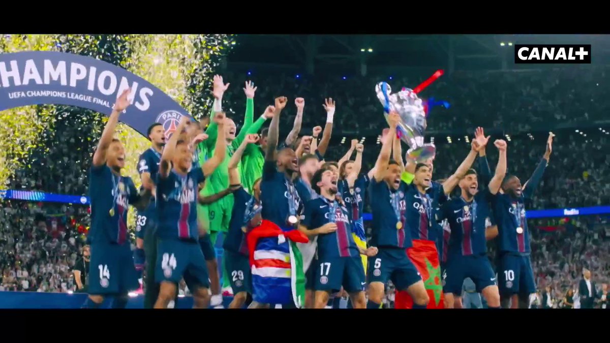 🏆 Ils sont revenus la chercher... Le PSG est entré dans la légende et on vous fait revivre l'histoire de ce « Back 2 back », dimanche à 21H00 sur CANAL+ 🖥️ #PSGARS | #UCL