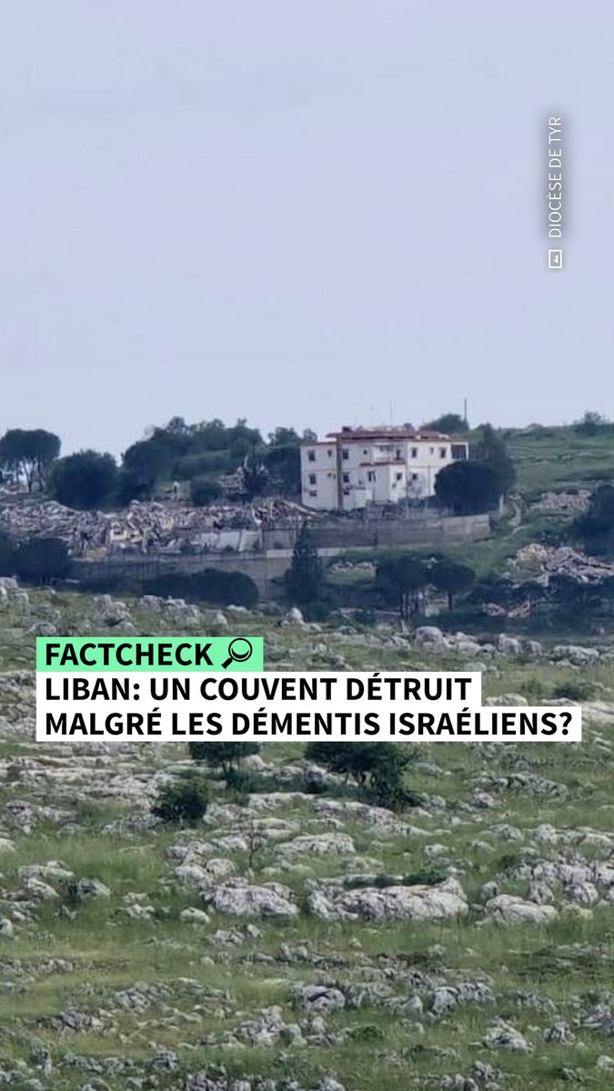 La destruction d’un couvent dans le sud du Liban en mai 2026 a fait l’objet de versions contradictoires. Si Israël reconnaît avoir endommagé le site, il nie l’avoir détruit. Mais des images satellite, témoignages et vidéos obtenus par l’AFP racontent une autre histoire.