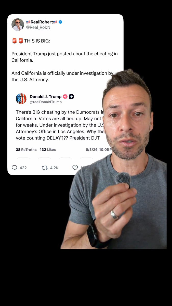 California is not cheating in this election. Trump supporters are just too ignorant to understand how vote counting works. I explain it for all of you ignoramuses: