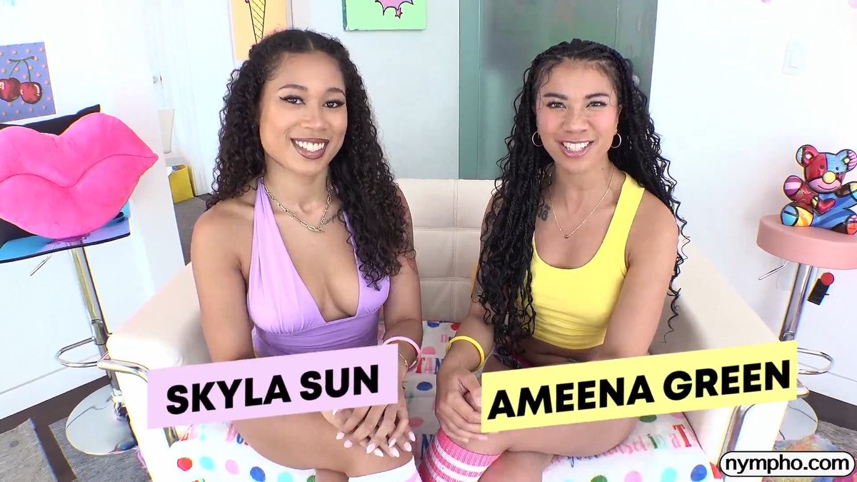 🤩 Skyla Sun Skyla☀️ 🤩 Ameena Green ☆ Ameena Green ☆ DREAMCON26 🎬 Skyla and Ameena Get Slutty Together Nympho