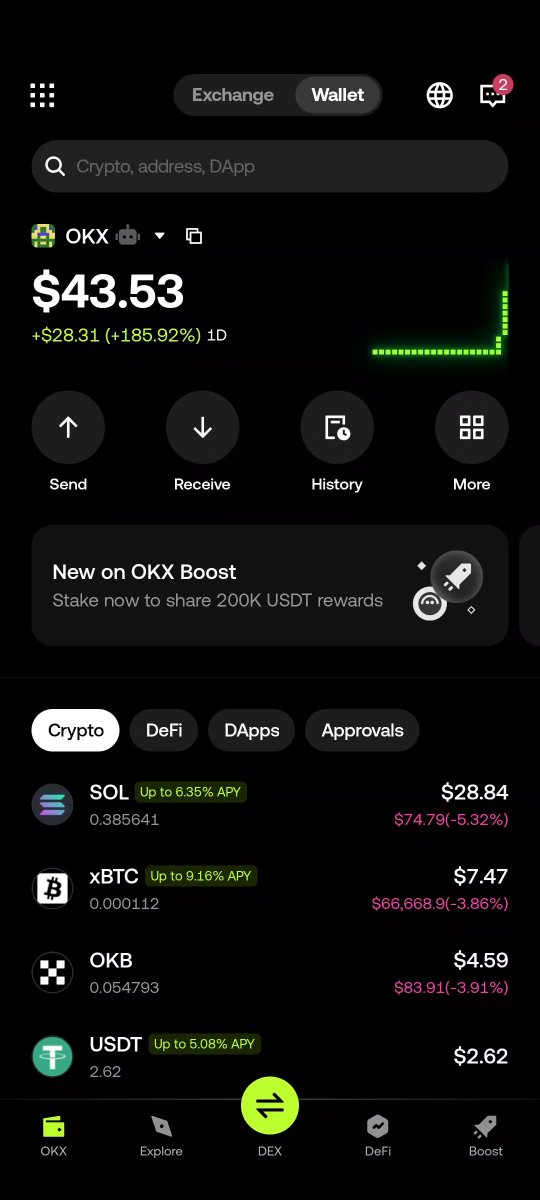 Trade tokenized US-listed stocks with xStocks directly on Solana, Ethereum, and BNB Chain, with a minimum of 20 USD per swap. No TradFi brokers required. Stay tuned: xStocks Trading Competition dropping soon.