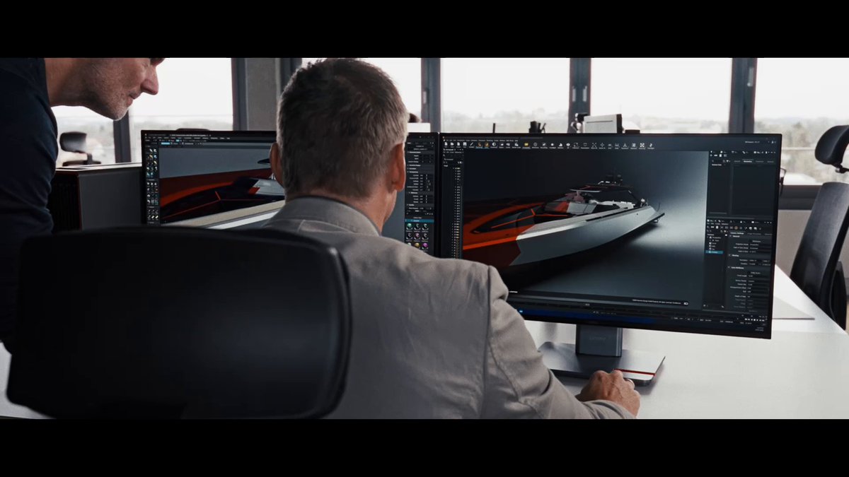 Luxury yacht design depends on the details. 🛥️ With the Lenovo ThinkStation P8 powered by AMD Ryzen Threadripper PRO processors, Genesis Design can refine complex yacht surfaces and visualize concepts with precision. Discover more right here: