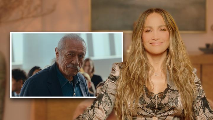 Jennifer Lopez and Edward James Olmos reunion!! OFFICE ROMANCE premieres tomorrow.