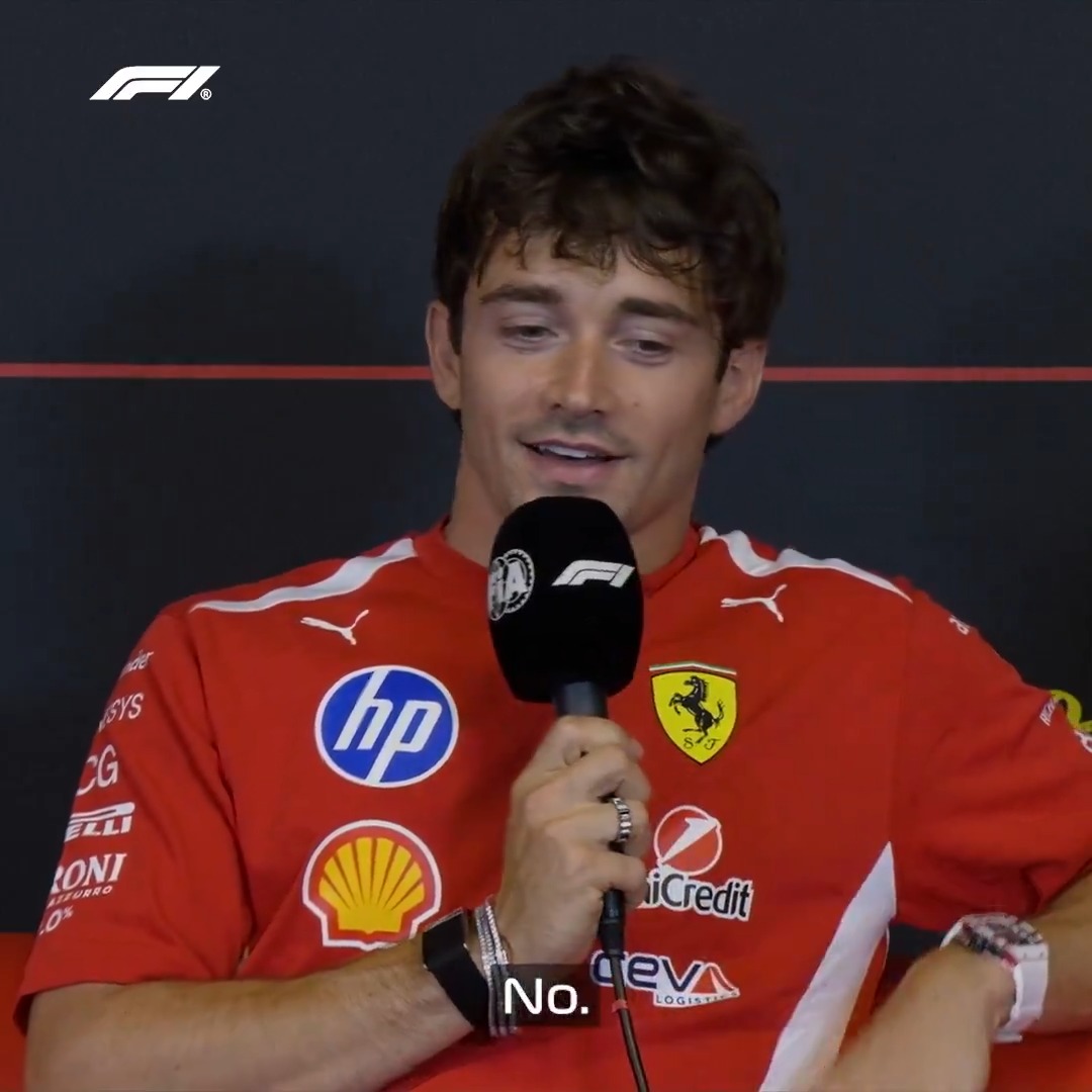 Are Ferrari favourites in Monaco?... 👀 "If there's one track I would bet on us it's probably Monaco," says Charles Leclerc 😮‍💨 #F1 #MonacoGP