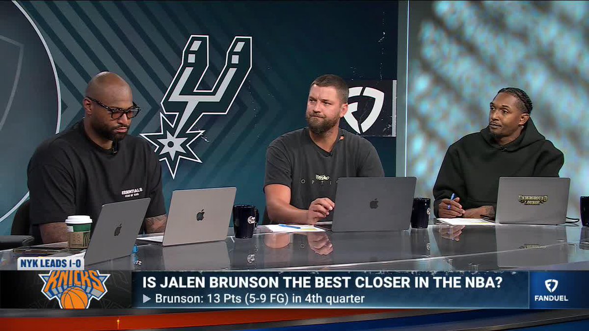 "The Knicks showed this is not going to be an easy series by any chance. They are for real." - Chandler Parsons 💯 Lou Williams credits New York tiring out Wemby and weakening Spurs defense in Game 1 👏 Michelle Beadle | DeMarcus Cousins | Chandler Parsons | Lou Williams