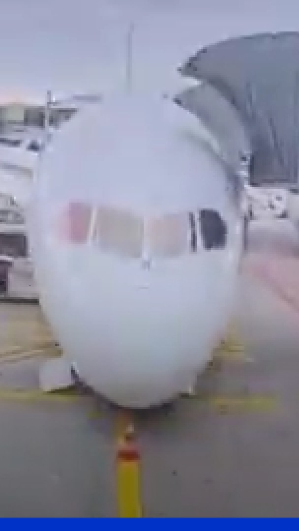 Le train d'atterrissage d’un avion cède brutalement à l’aéroport de Francfort