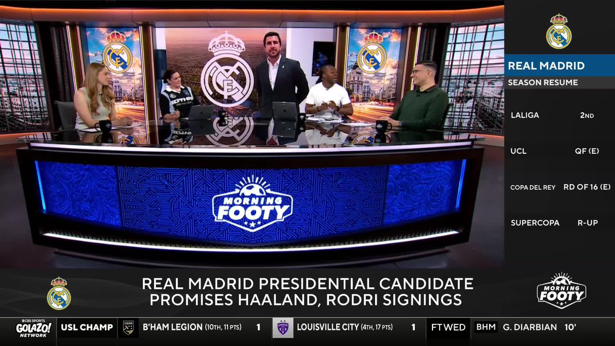 "Is there anyone you trust more in the world to go bring in a star player than Florentino Pérez?" Chris Wittyngham and Michael Lahoud discuss the upcoming Real Madrid presidential elections ⚪️